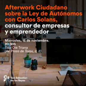 Afterwork Ciudadano sobre la Ley de Autónomos