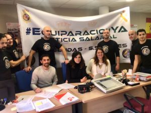Firma ILP Jusapol Mocion Ciudadanos San Sebastián de los Reyes equiparación salarial