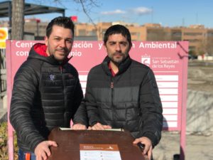 Contenedor residuos orgánicos Ciudadanos San Sebastián de los Reyes