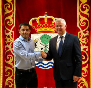 Firma acuerdo Ciudadanos San Sebastián de los Reyes PSOE Miguel Ángel Martín Perdiguero Vicealcalde Narciso Romero Alcalde