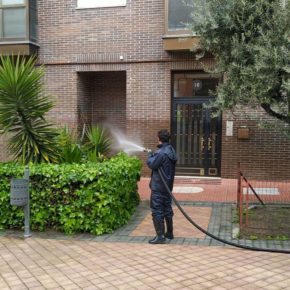 El Ayuntamiento emite un bando para limpiar y desinfectar las fachadas de SanSe en la lucha contra el Coronavirus