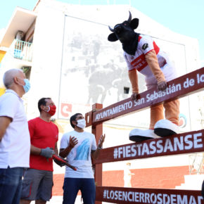 El Ayuntamiento de San Sebastián de los Reyes instala una talanquera permanente para homenajear a sus encierros