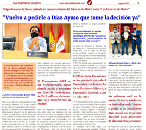 Entrevista vicealcalde Martín Perdiguero San Sebastian de los Reyes Díaz Ayuso
